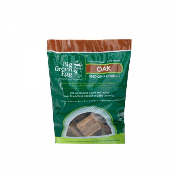 Big Green Egg Eiche Wood Chunks Front