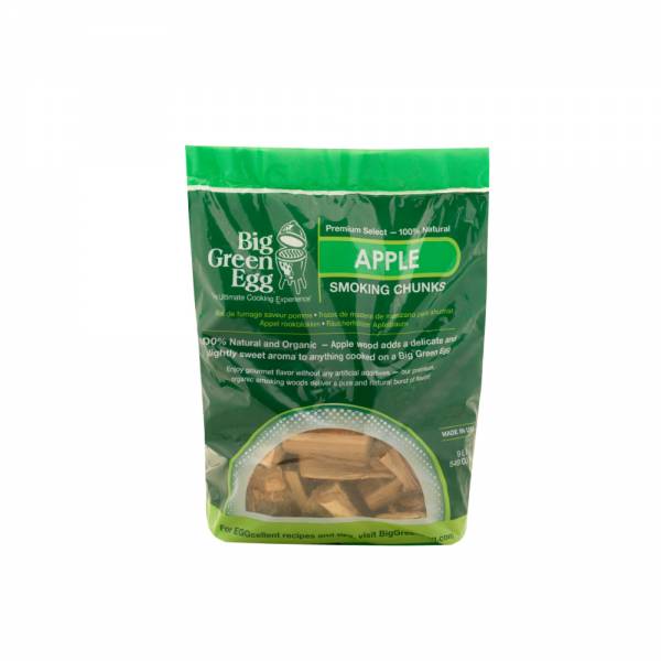 Big Green Egg Apfel Wood Chunks Front